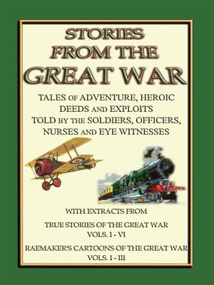 cover image of TRUE STORIES from the GREAT WAR--Soldiers Stories and Observations during WWI